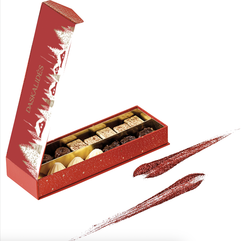 BOITE RECTANGLE 2 RANGÉES 12pc