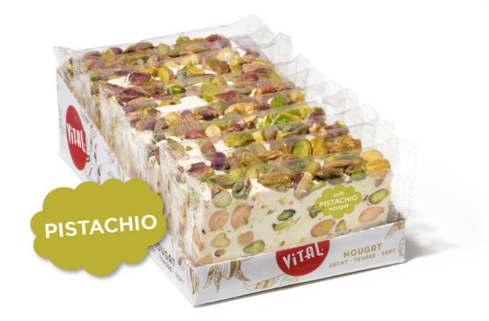 Nougat - Pistaccio 10x100gr