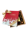 BOX LUXE CHRISTMAS SQUARE 13 Chocolates 12pc