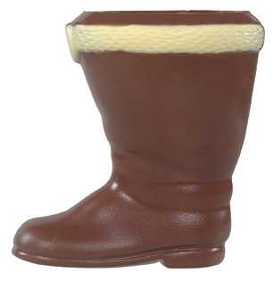 Kerstlaars - 6 x 150 g - 13,5cm - melk deco 