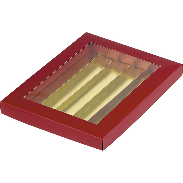 Doosvenster Rood Groot x 12