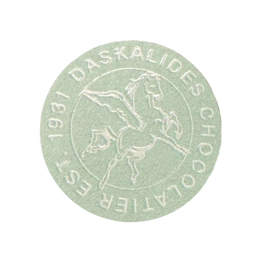 Autocollant Rond Daskalidès Pegase Vert x 1000pc
