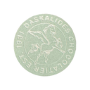 Autocollant Rond Daskalidès Pegase Vert x 1000pc