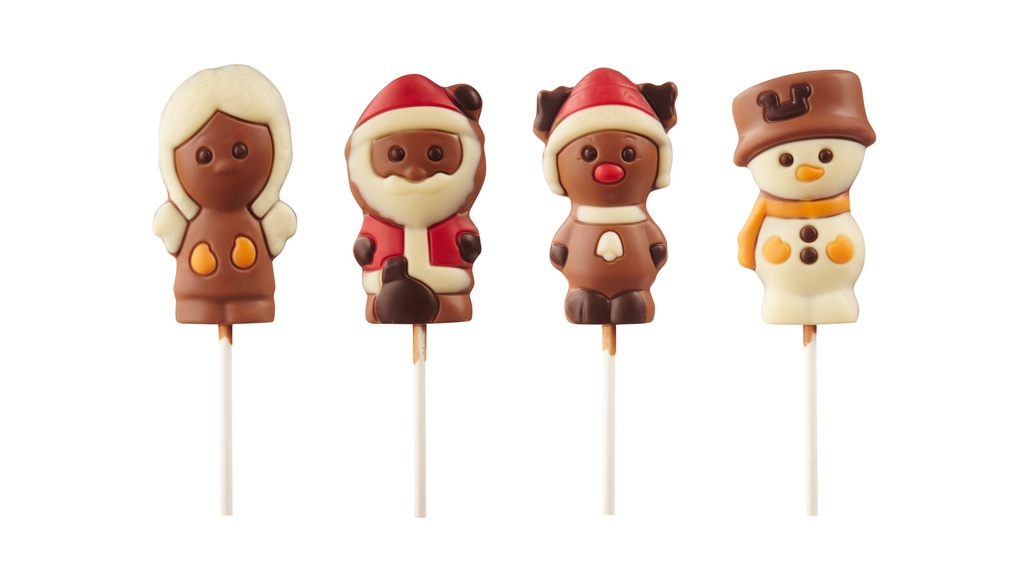 Lolly's Angel/rendier/santa/sneeuwpop (36 st)