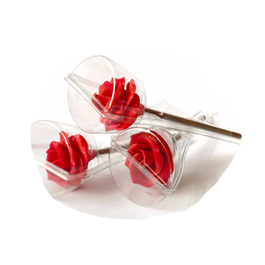 LONG ROSE 30cm chocolat (11pc x 80g)