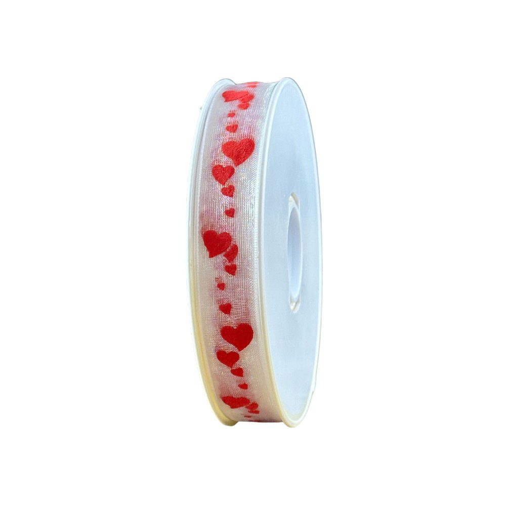 Ribbon Heart - 15mm 25m