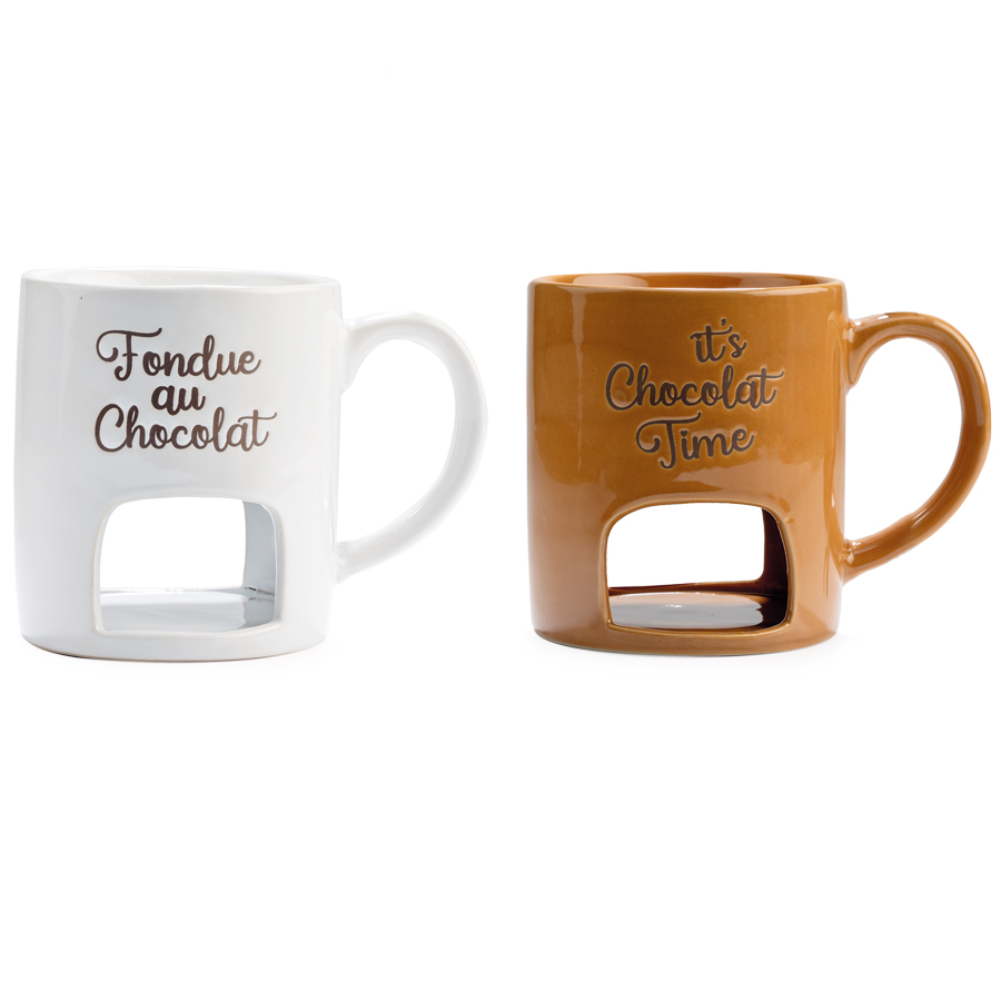 Fondue Mug Ass 6pc
