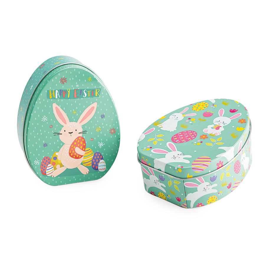 Boîte Métallique - Paques (x12pc) 