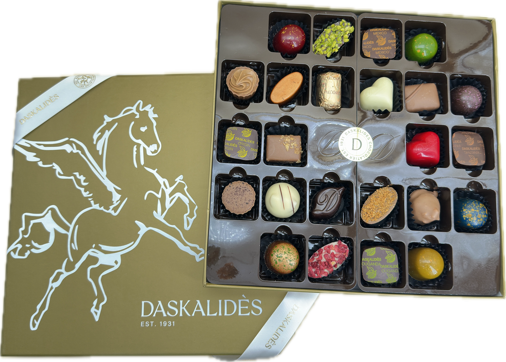 Box Luxury Gold Big - 24 Choc (x12pc)