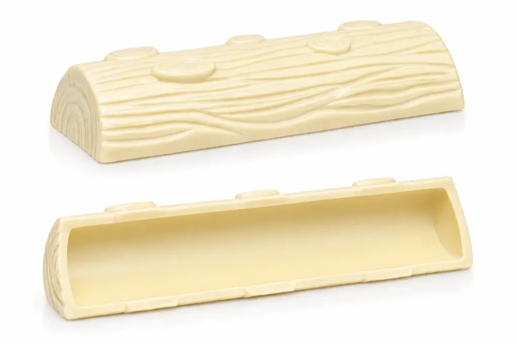 Chocoladeblokjes om te garneren, wit, 10pcx200g