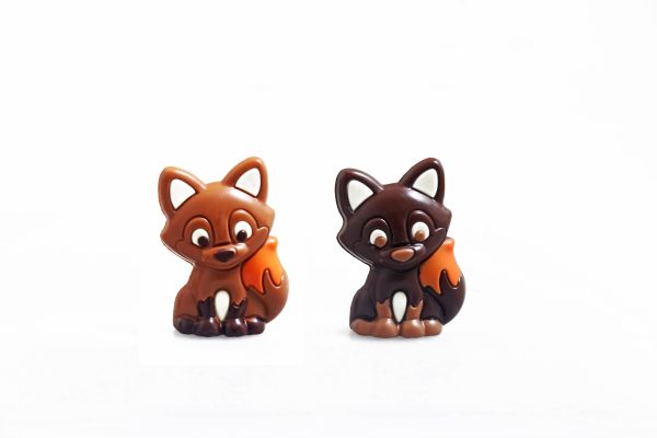 Renard 8,5cm 40g 9 Lait et 9 noir