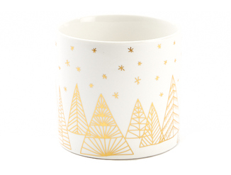 Pot sapin or moyen (x4pc)