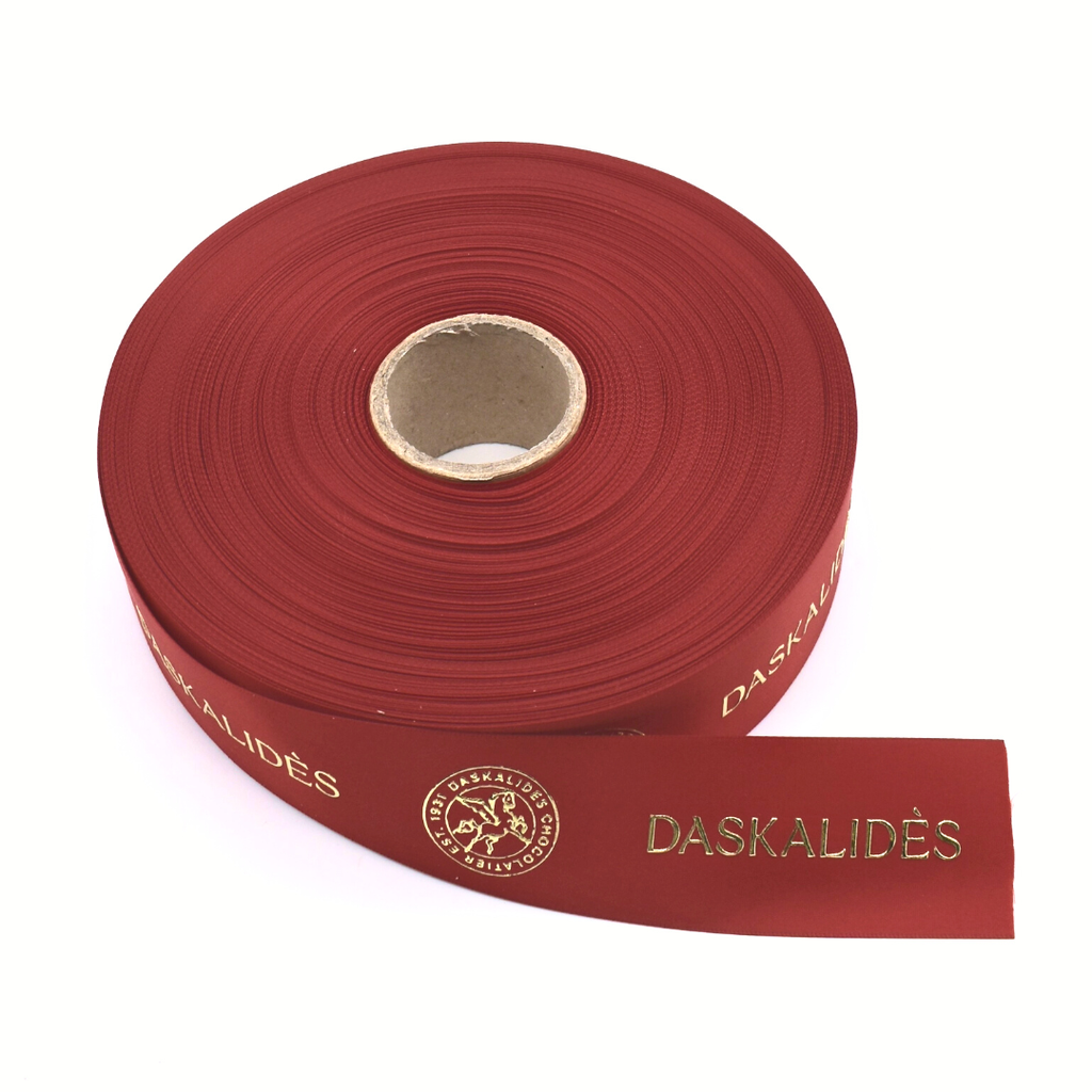 NEW Ruban Daskalidès Rouge - 38mm (50m)