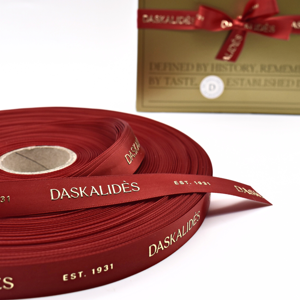  Ruban Daskalidès Rouge - 15mm (100m)