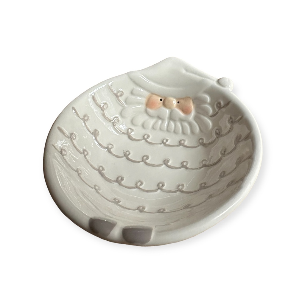 Bowl - Santa Claus White (x5pc)