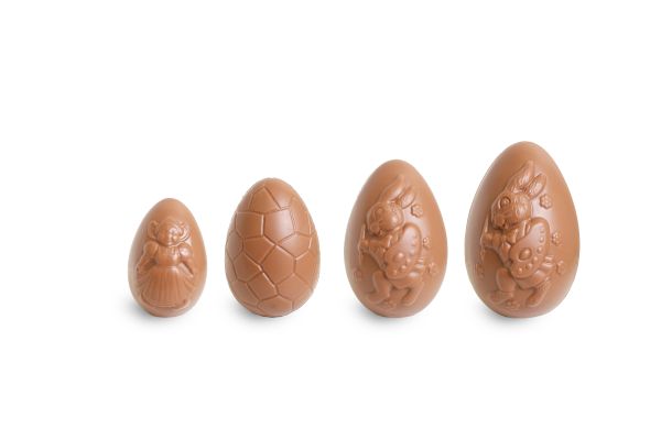 Paaseieren Hol Melk - 6cm-9cm 1,5k