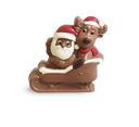 SANTA N REINDEER ON SLEIGH MILK 110g x 10