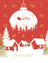 Avent Calendar red 20pc