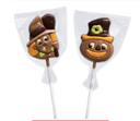 Lollipops chocolate Halloween (28pc)
