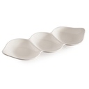 3-leaf dish x6pc