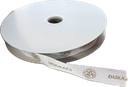 NEW Ribbon Daskalidès White - 25mm (100m)