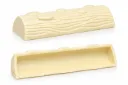 White wooden log to fill, 10pcx200g