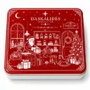 Metal Box - Christmas  (x12pc)