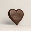 Heart-shaped Dark chocolate 15 cm  to filled x 10pc