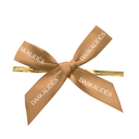 NEW Ribbon Bow Daskalidès Gold Clip (x100pc)