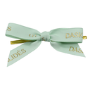 NEW Ribbon Bow Daskalidès Green Clip (x100pc)